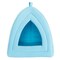 Pet Adobe Pet Adobe Plush Cuddle Cave, Igloo House to Sleep/Play, Removable Cushion for Small Dogs, Cats, Blue 869751NAL - alternate 4